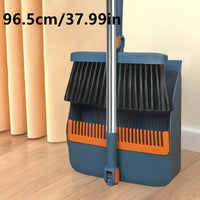 SWEEPVEX – Long Handle Broom and Dustpan Cleaning Set
