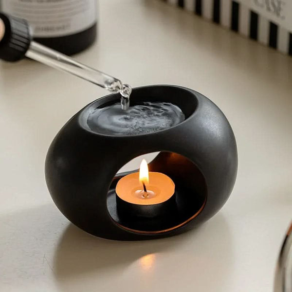 AROMIVA – Support en céramique pour brûleur d’huiles essentielles