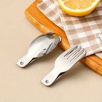 FOLDMATE – Portable Folding Fork Spoon Set