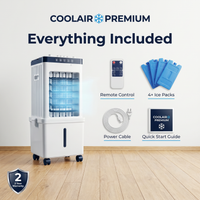 CoolAir Premium - 3-in-1 Portable Air for Cooling, Humidifying & Purifying