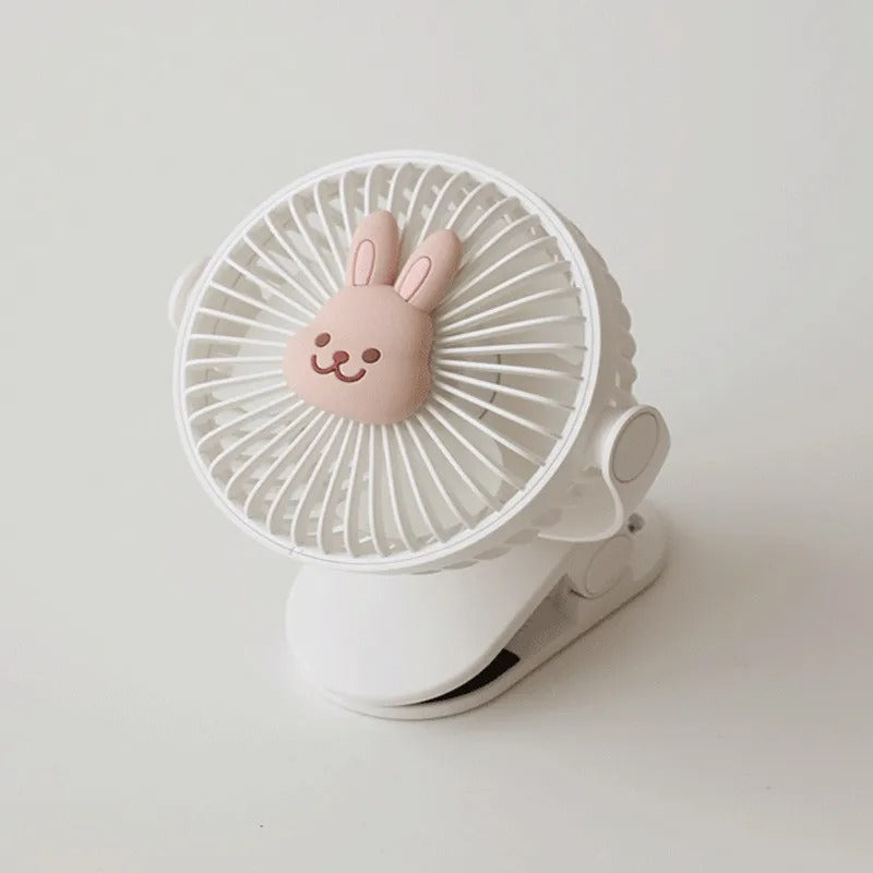 BREEZYPAW – Ventilateur rechargeable portable à clipser