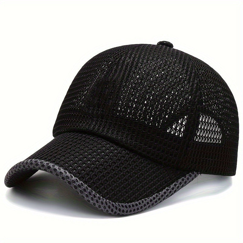 AEROMESH – Casquettes de baseball en maille respirante pour protection solaire extérieure