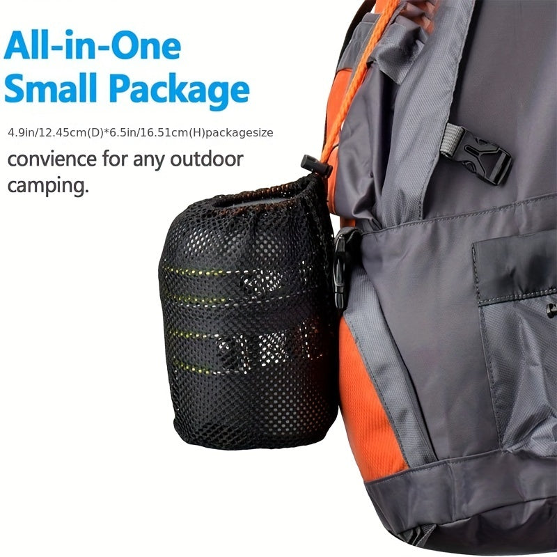 HIKEFLOW – Backpacking Cookware Kit with Fork & Spoon