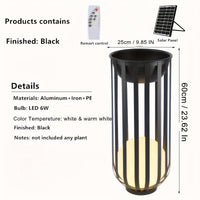 Aurevia - SolarGlow Remote Control Outdoor Garden Lamp
