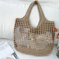 SANDWEAVE – Sac de plage en crochet tissé