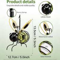 Beevanna - Hanging Solar Bee Garden Light