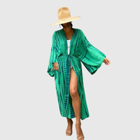 OCEANVEIL – Kimono de plage tie-dye