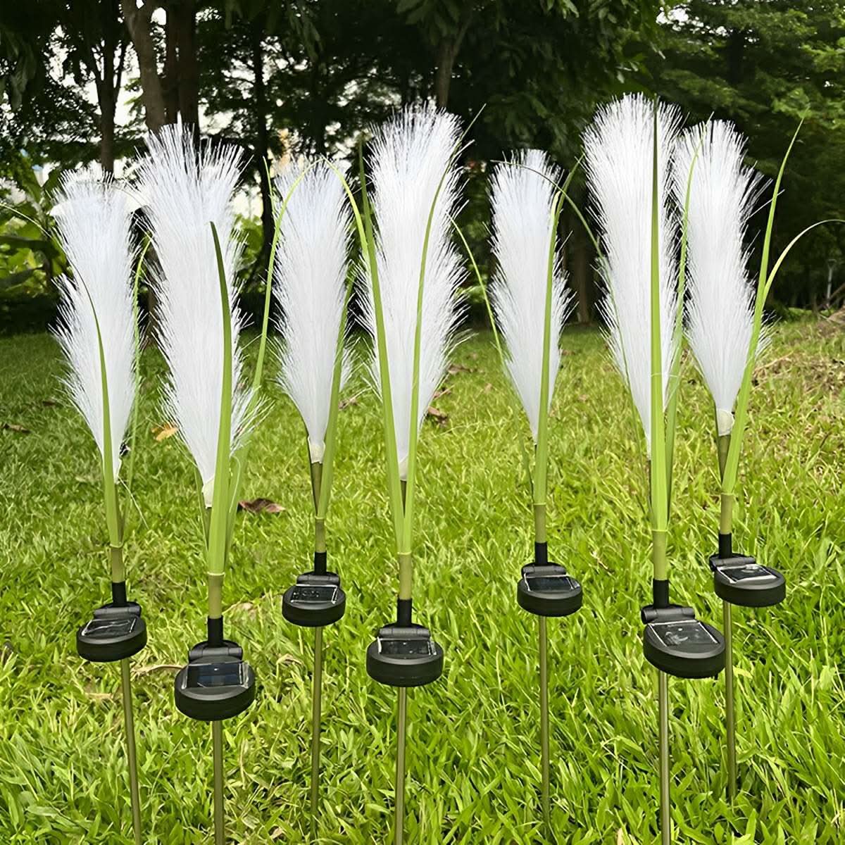 REEDGLOW – Lampes solaires en forme de roseaux pour une ambiance sereine au jardin