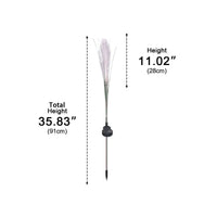 REEDGLOW – Lampes solaires en forme de roseaux pour une ambiance sereine au jardin