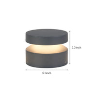 BOLLORA – Lampade LED da giardino a colonna impermeabili per un'illuminazione moderna del giardino