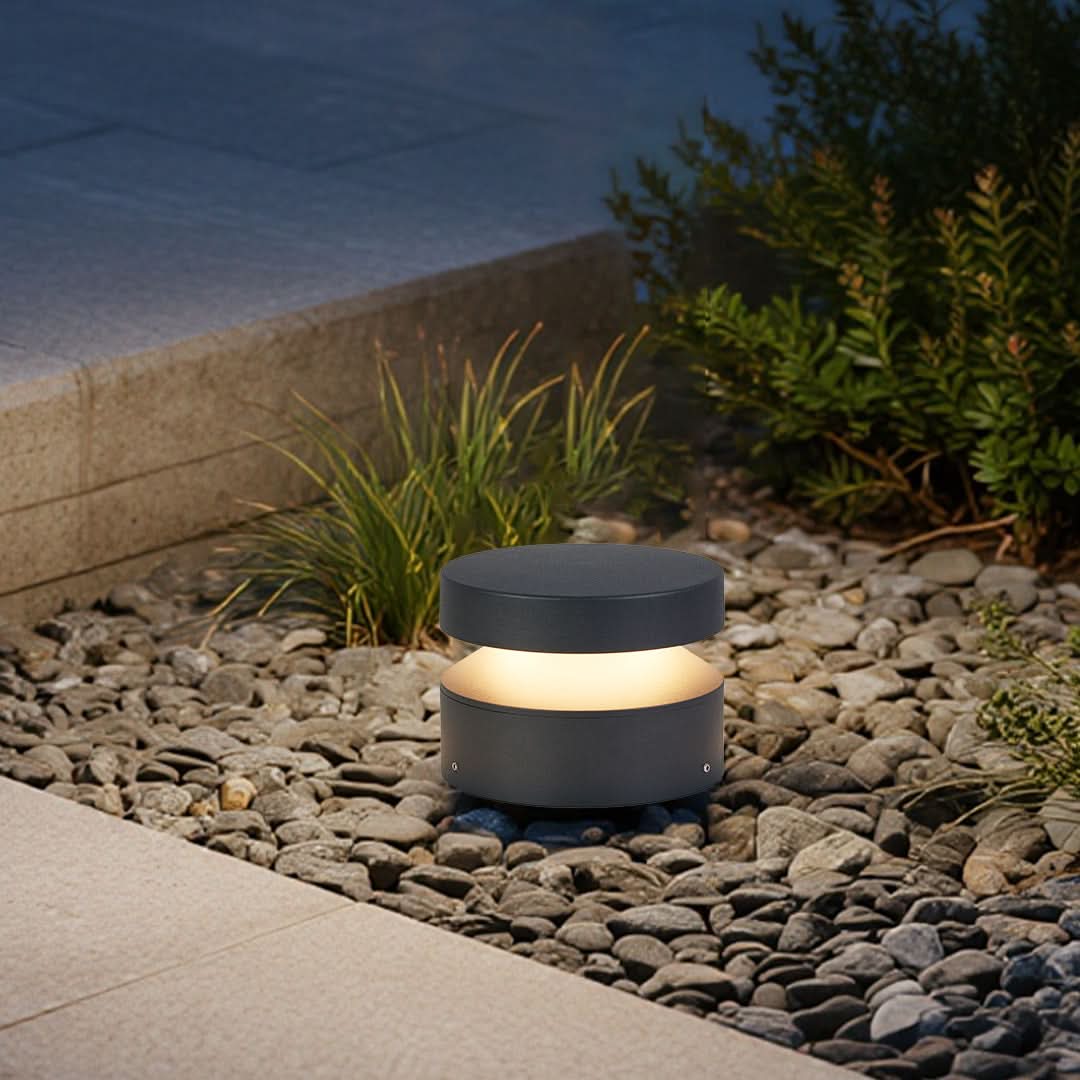 BOLLORA – Lampade LED da giardino a colonna impermeabili per un'illuminazione moderna del giardino