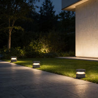 BOLLORA – Lampade LED da giardino a colonna impermeabili per un'illuminazione moderna del giardino