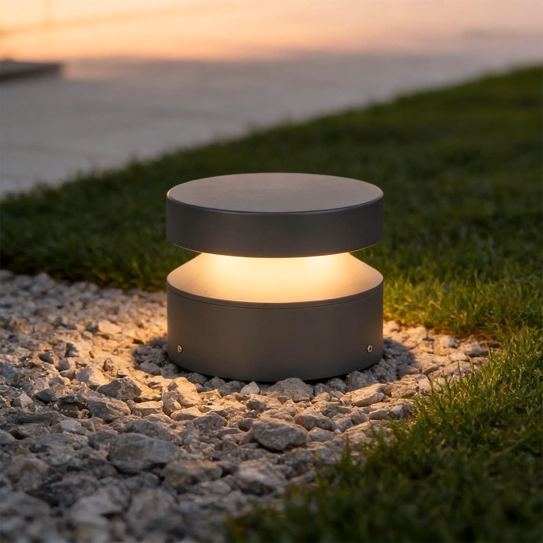 BOLLORA – Lampade LED da giardino a colonna impermeabili per un'illuminazione moderna del giardino