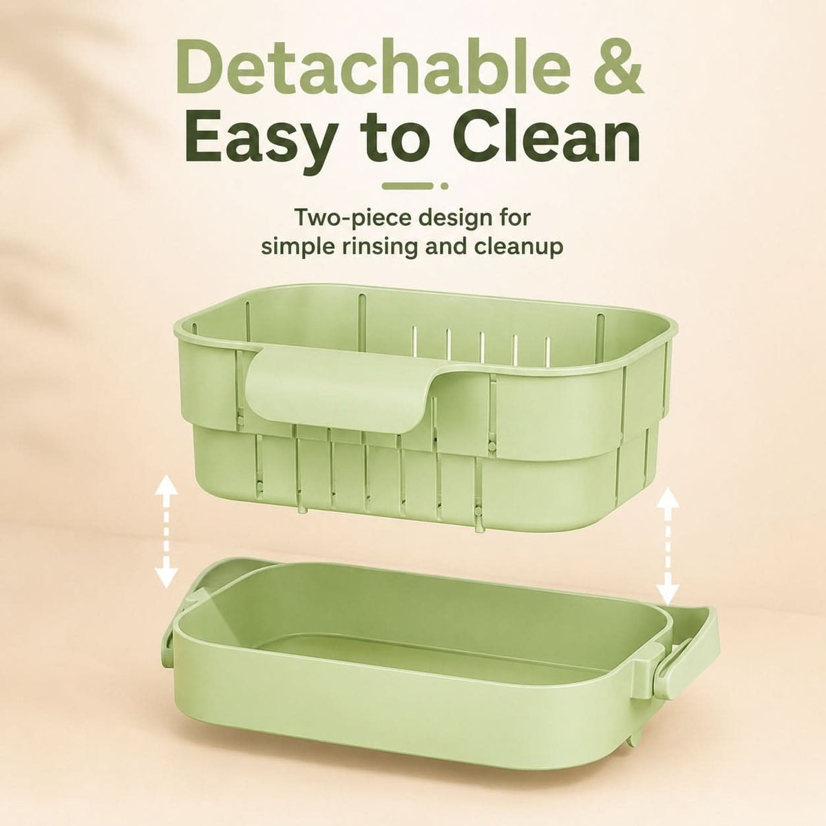 COLLAFLEX – Retractable Hanging Colander for Space-Saving Organization