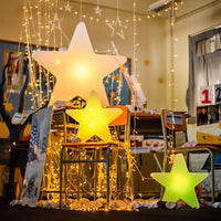STARFEST – Colorful LED Star Christmas Lights with USB Rechargeable Glow