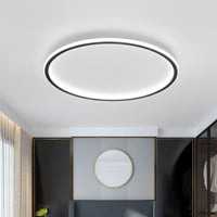 RUNDLYS – Scandinavian Round LED Ceiling Lamp for Soft Ambient Glow