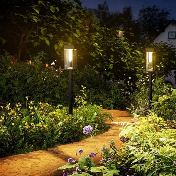SKYGLOW – Lampes paysagères étanches pour espaces extérieurs élégants