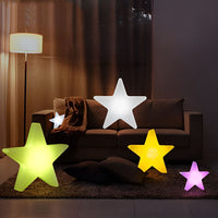 STARFEST – Colorful LED Star Christmas Lights with USB Rechargeable Glow