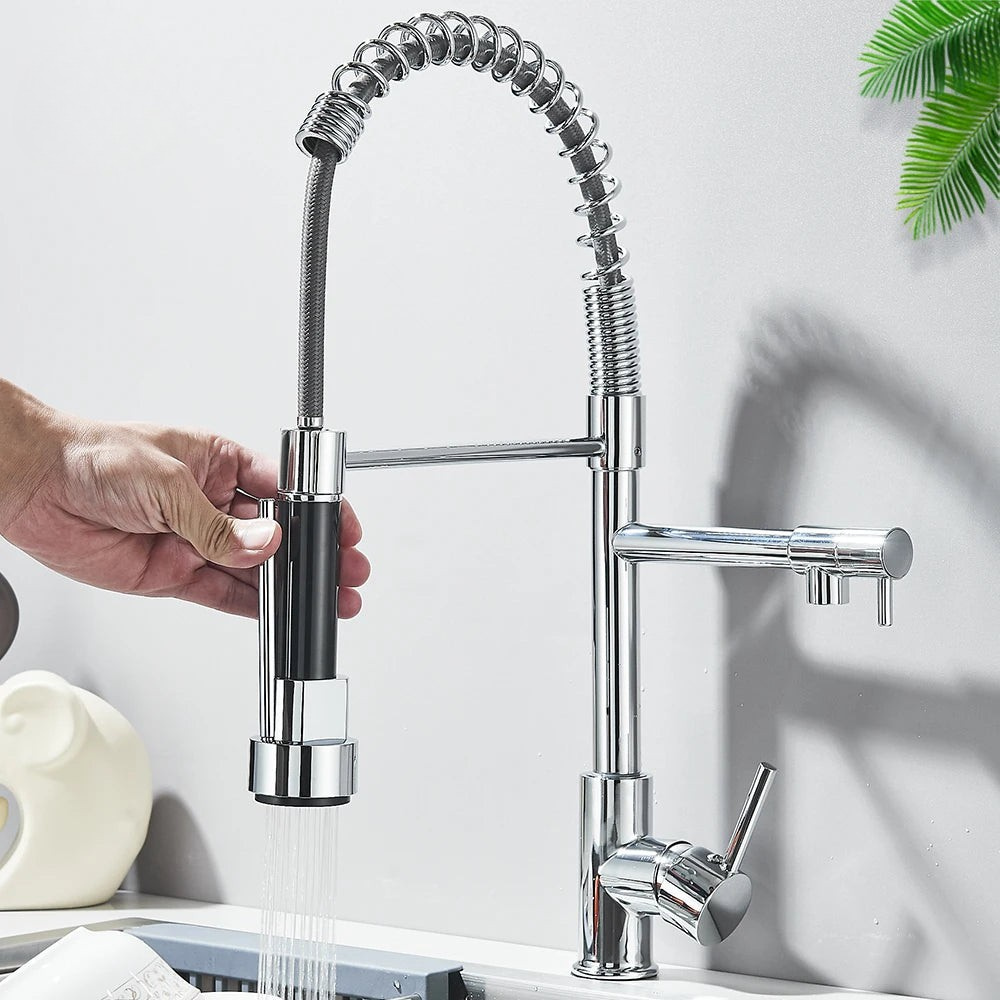AQUASWIVEL – Pull Down Kitchen Faucet