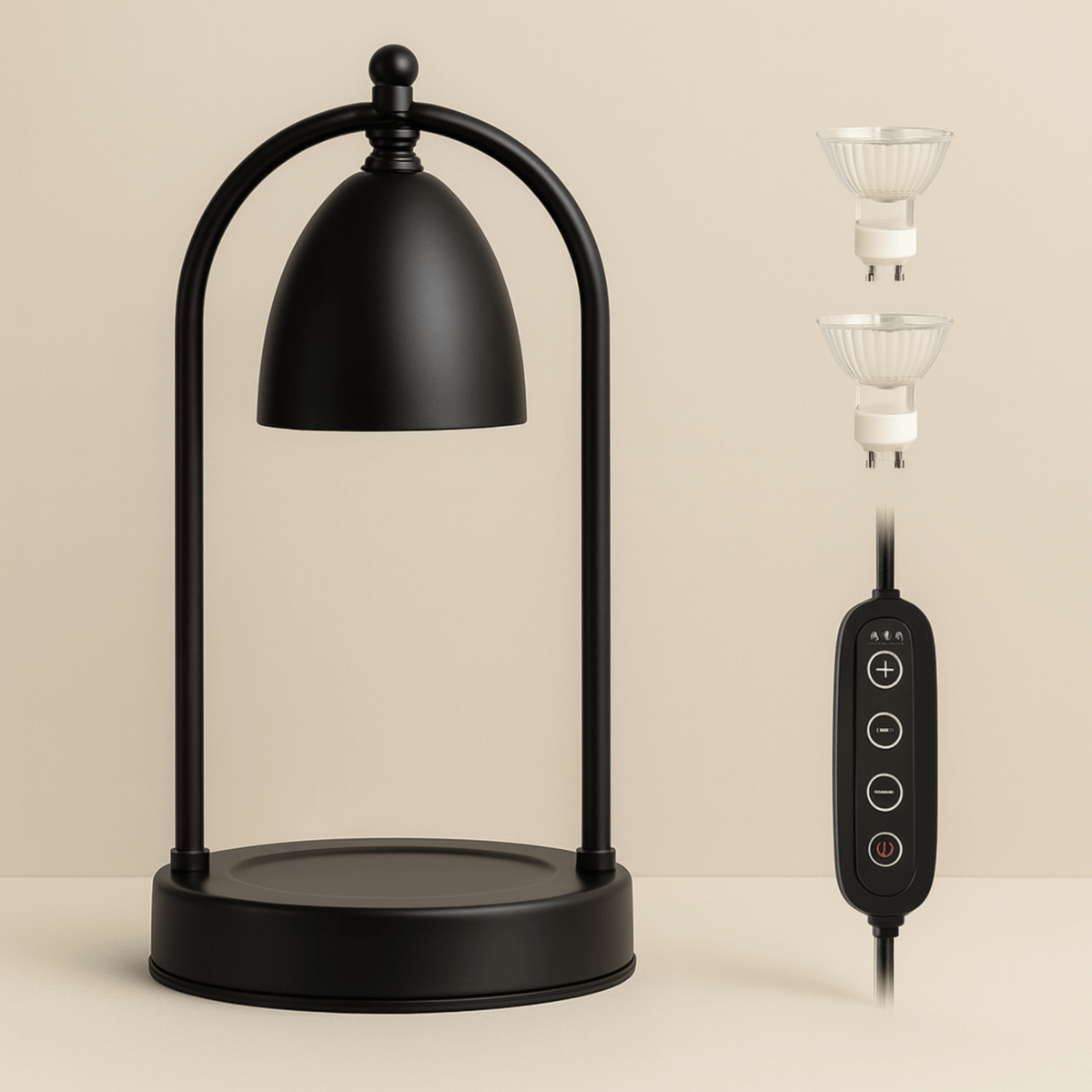 WICKLORIA – Candle Warming Table Lamp for Soothing Home Fragrance