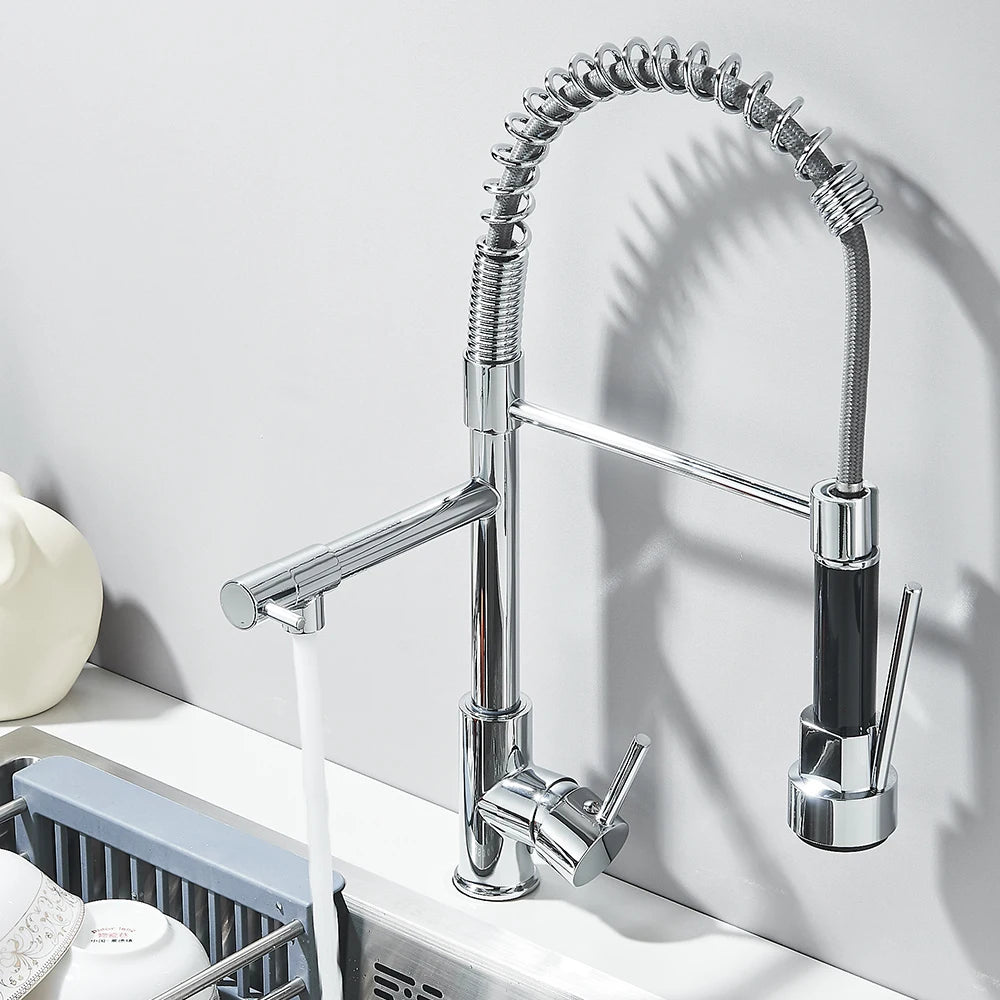 AQUASWIVEL – Pull Down Kitchen Faucet