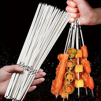 GRILLSPIKE – Ensemble de brochettes pour barbecue en acier inoxydable