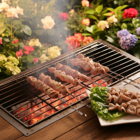 GRILLSPIKE – Edelstahl BBQ Spieße Set