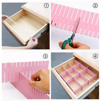 DIVIDEX – Adjustable Drawer Organizer Divider Set