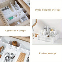 DIVIDEX – Adjustable Drawer Organizer Divider Set