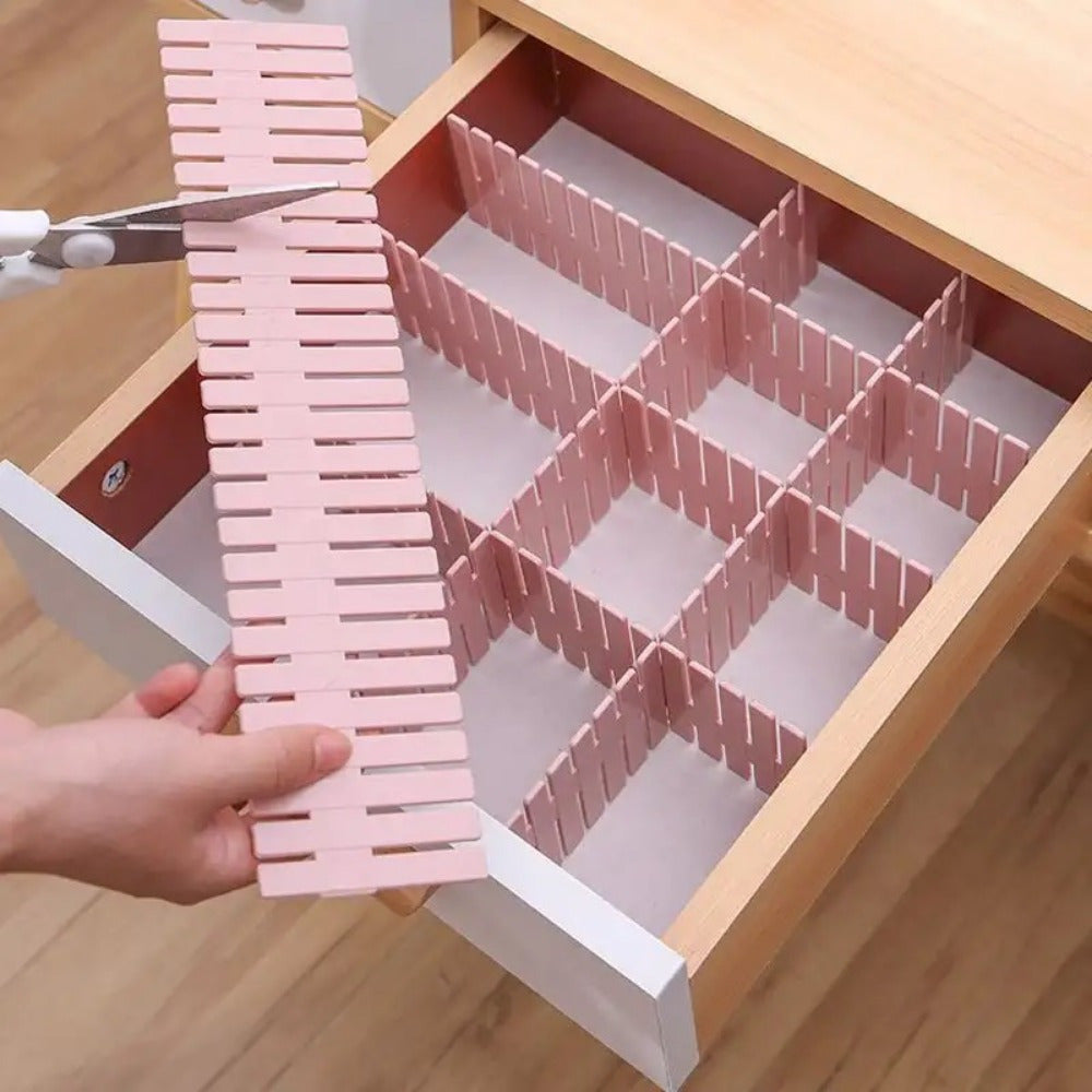 DIVIDEX – Adjustable Drawer Organizer Divider Set