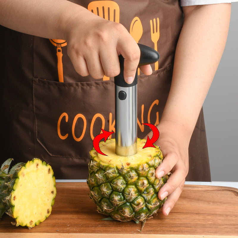 PINECUTA – Stainless Steel Pineapple Corer and Slicer Tool