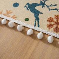 DININGORA – Nappe jacquard pour une ambiance festive sophistiquée
