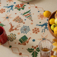 DININGORA – Nappe jacquard pour une ambiance festive sophistiquée