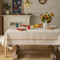 DININGORA – Nappe jacquard pour une ambiance festive sophistiquée