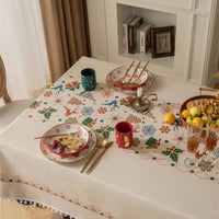 DININGORA – Nappe jacquard pour une ambiance festive sophistiquée