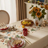DININGORA – Nappe jacquard pour une ambiance festive sophistiquée