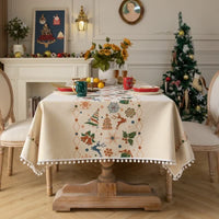 DININGORA – Nappe jacquard pour une ambiance festive sophistiquée