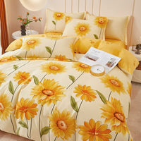SOLMIRA – Sunflower Reversible Bedding Set for Warm Bedroom Appeal