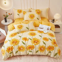 SOLMIRA – Sunflower Reversible Bedding Set for Warm Bedroom Appeal