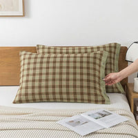PLAIDNESTA – Vintage Pillowcases for Inviting Home Style