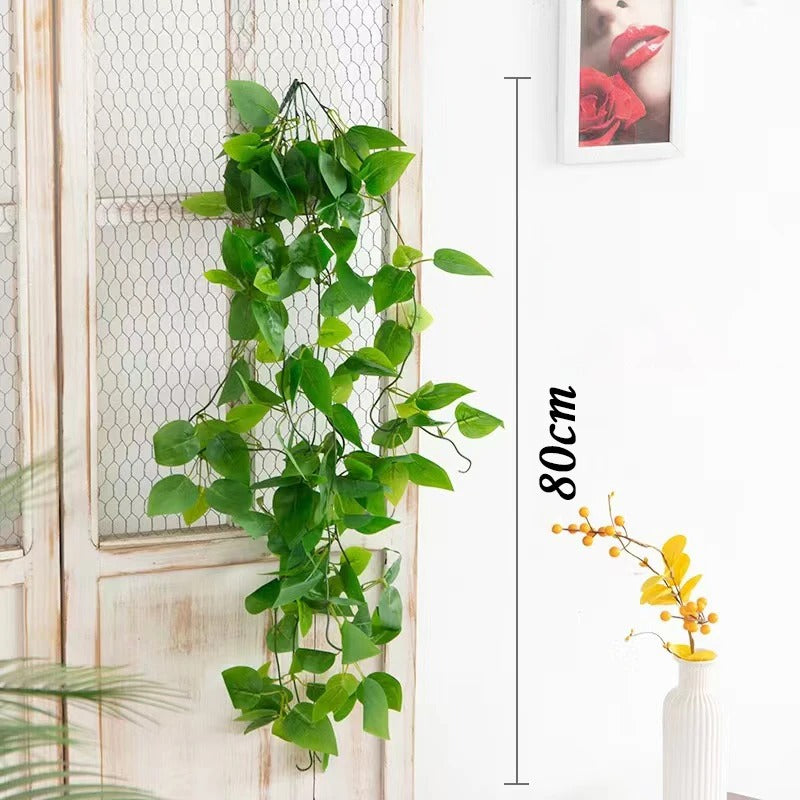 VINEHAVEN – Hanging Wicker Wall Planter Basket