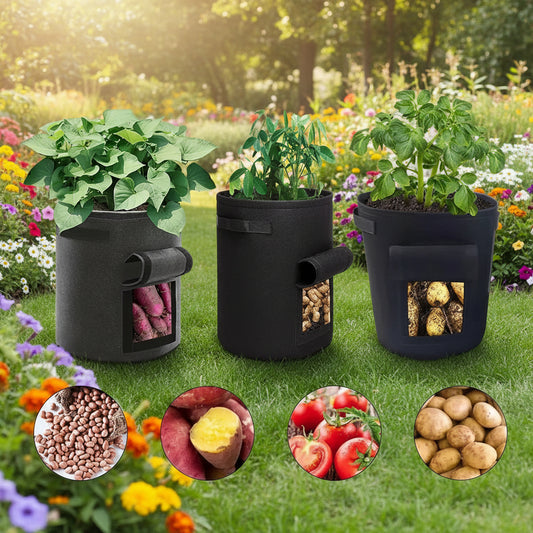 ROOTHARVEST – Stoff-Growbag für Kartoffeln