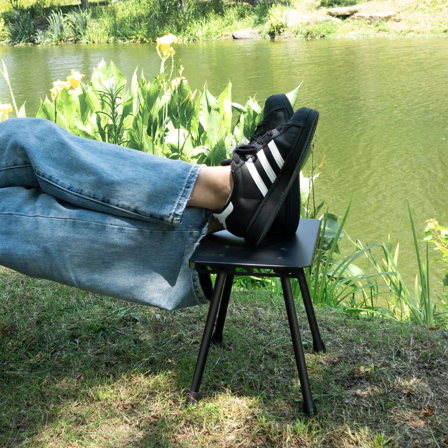 TACTITABLE – Tragbarer, faltbarer Campingtisch