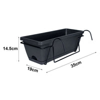 GARDENRAIL – Jardinière pour clôture de balcon