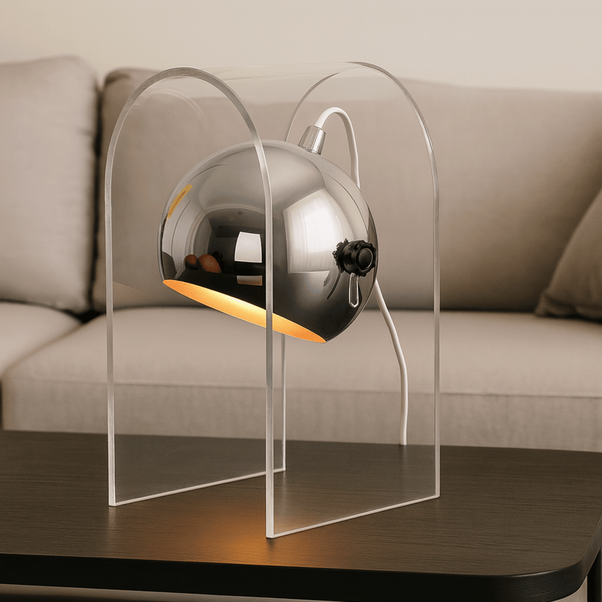 Lámpara calentadora de velas WICKLORA – Iluminación elegante para crear un ambiente acogedor en el hogar