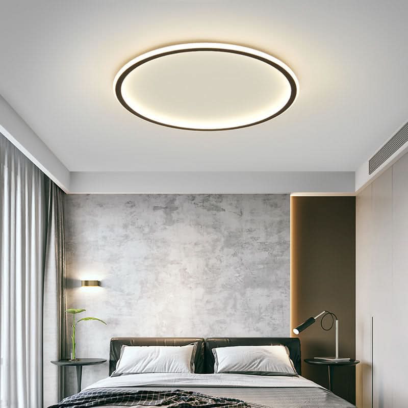RUNDLYS – Scandinavian Round LED Ceiling Lamp for Soft Ambient Glow