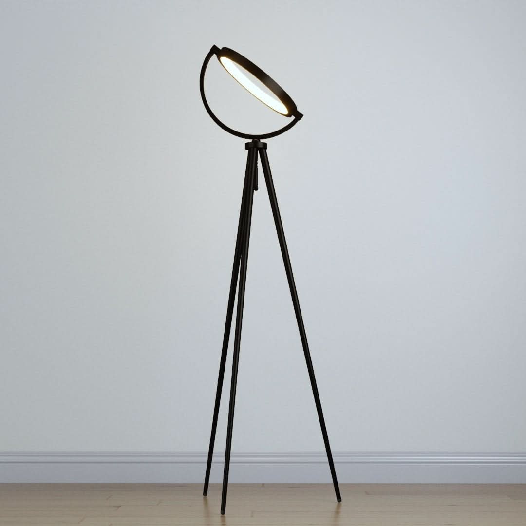 LUMIRING – Halo LED Floor Lamp for Elegant Interior Styling