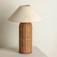 RATTAVIXA – Boho Table Lamp for Inviting Bedroom Atmosphere