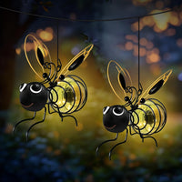 Beevanna - Hanging Solar Bee Garden Light