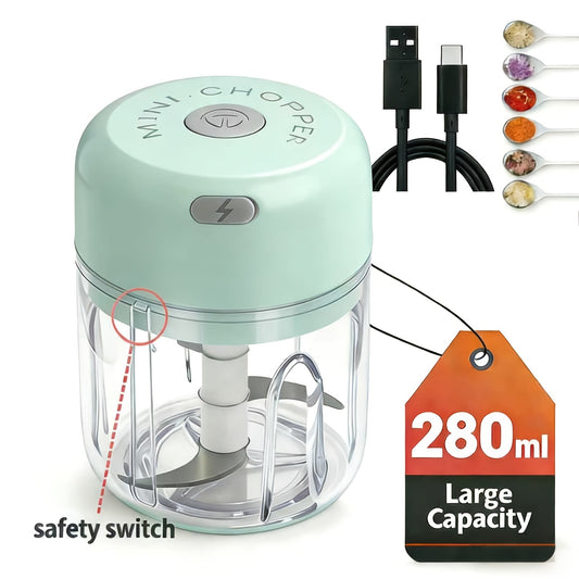 CHOPTRON – Electric USB Rechargeable Mini Food Chopper